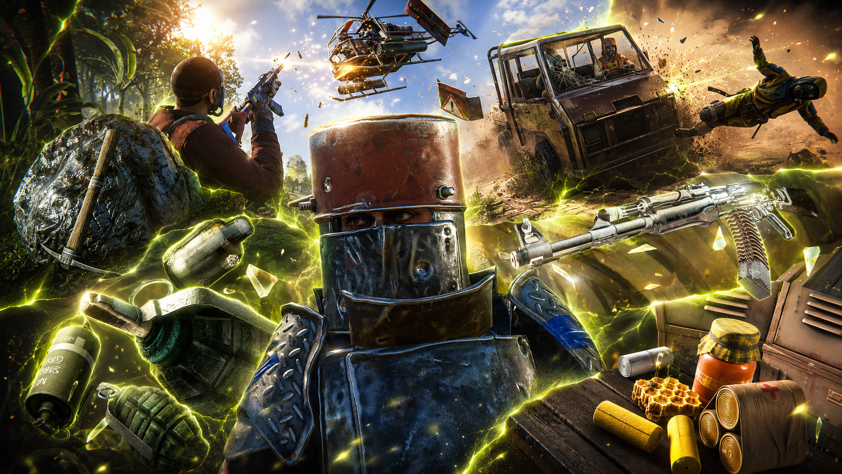 Breach and Clear: сентябрьское обновление RUST меняет старт вайпа и большие базы